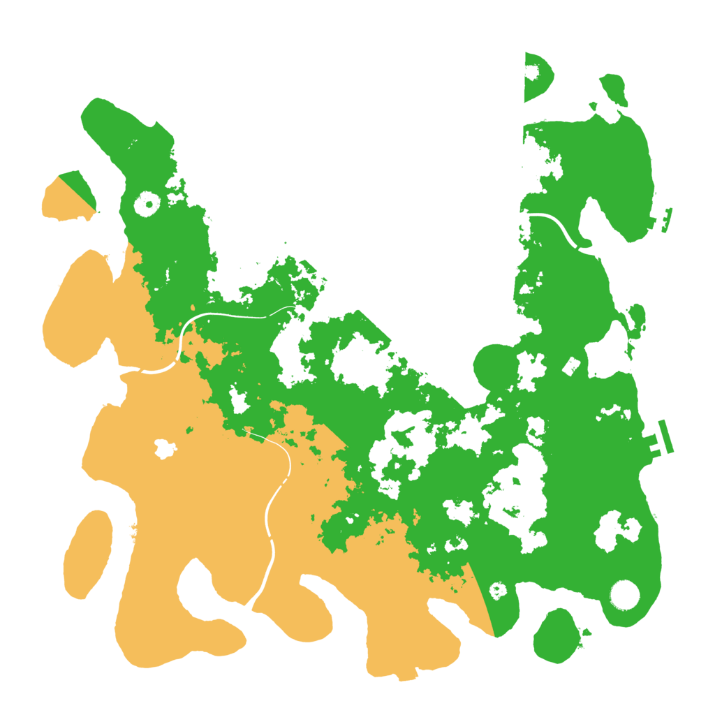 Biome Rust Map: Procedural Map, Size: 4250, Seed: 724191