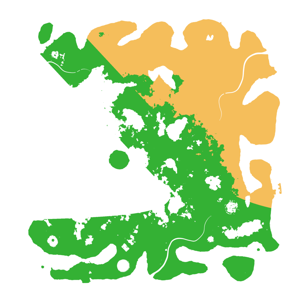 Biome Rust Map: Procedural Map, Size: 4250, Seed: 933675719