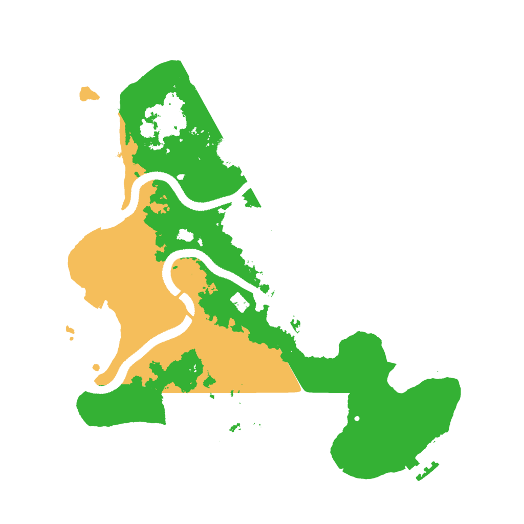 Biome Rust Map: Procedural Map, Size: 3000, Seed: 21472741