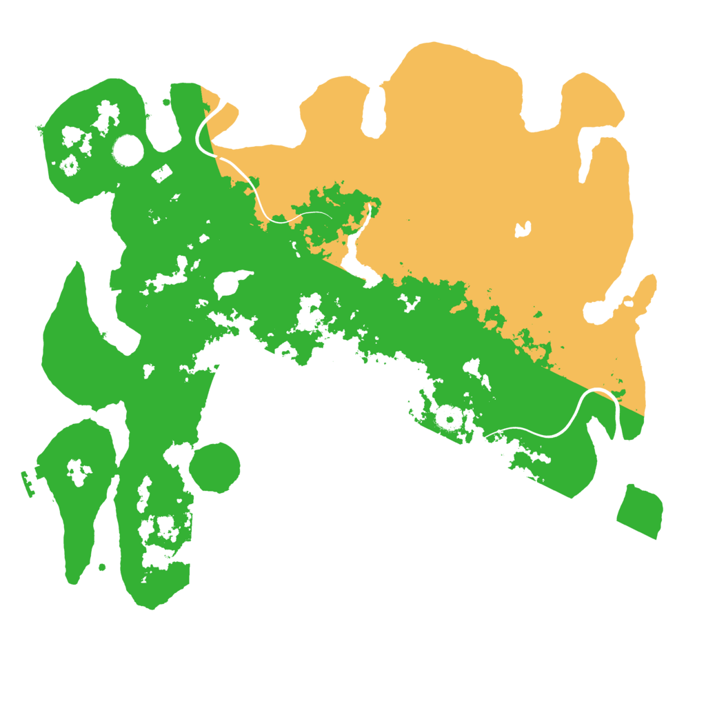 Biome Rust Map: Procedural Map, Size: 4000, Seed: 8472