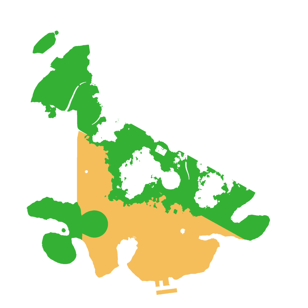 Biome Rust Map: Procedural Map, Size: 3000, Seed: 676662339