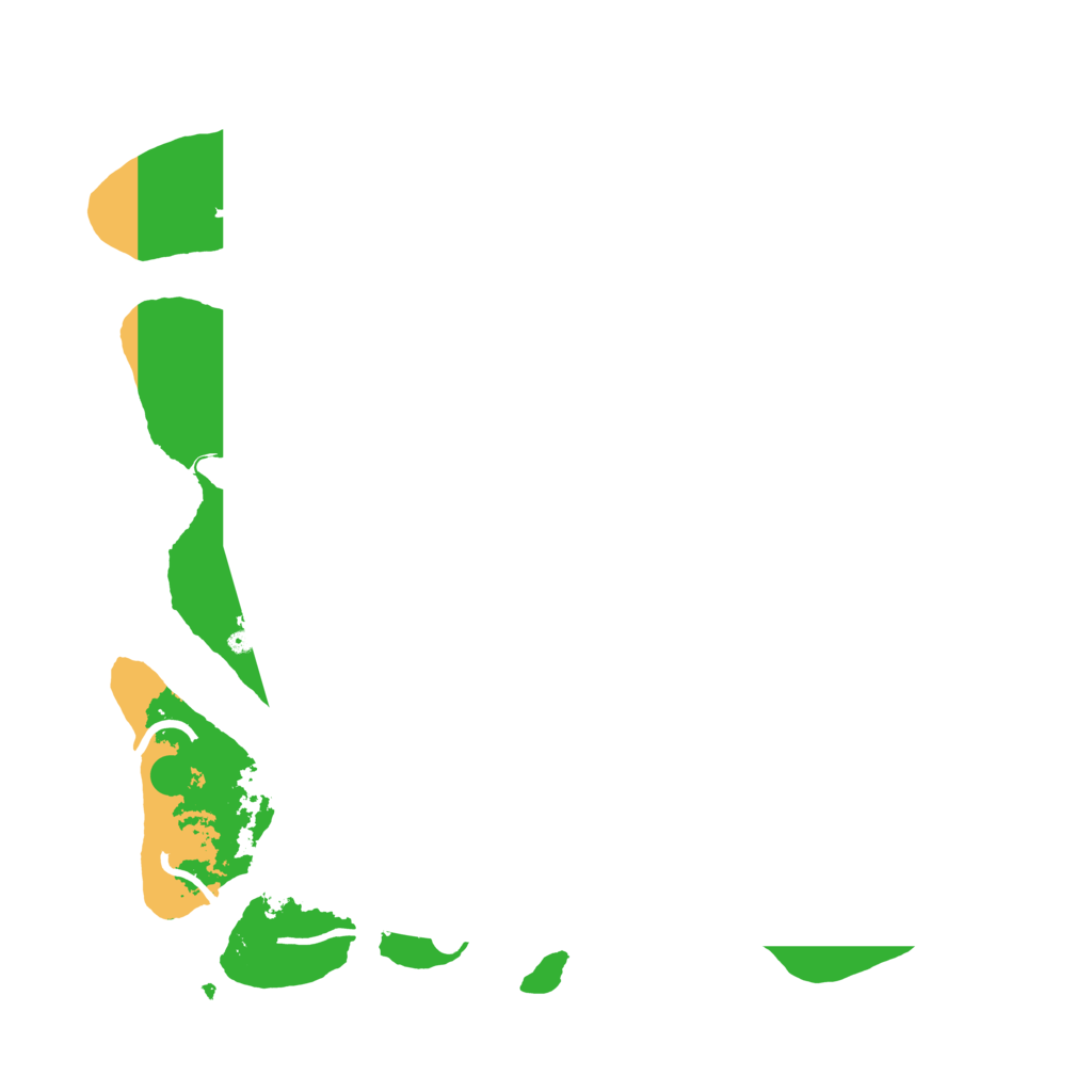 Biome Rust Map: Procedural Map, Size: 3600, Seed: 7594347