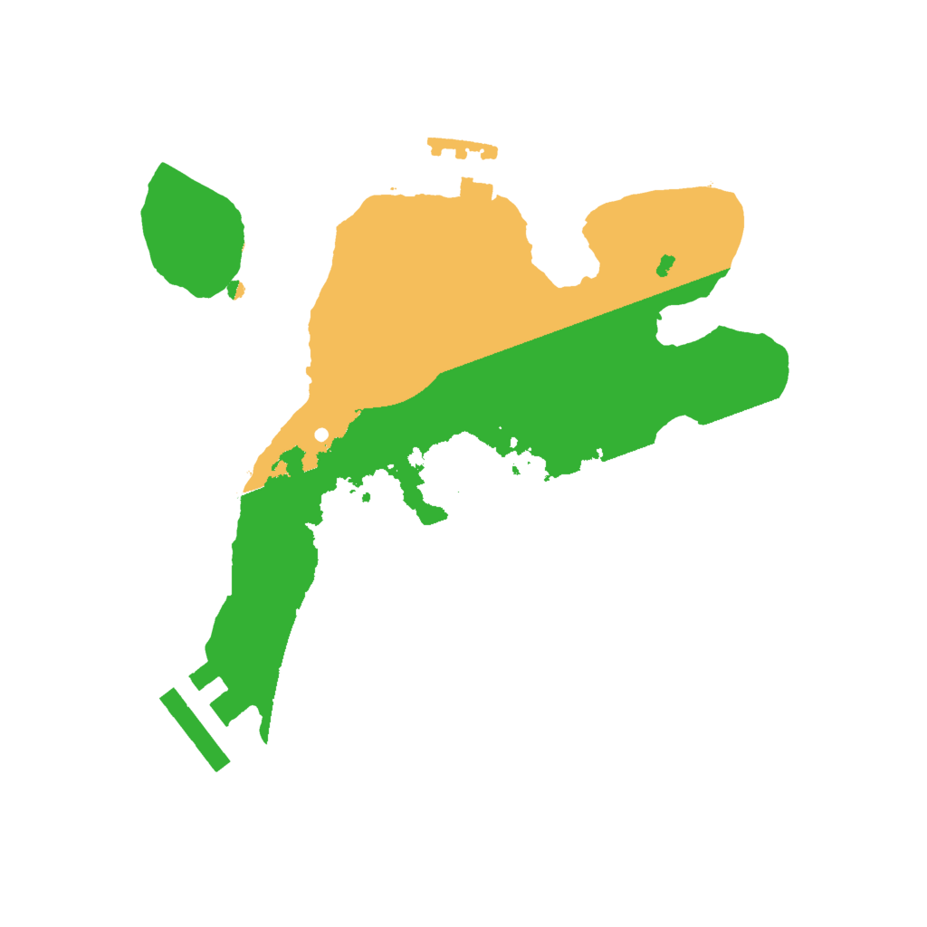 Biome Rust Map: Procedural Map, Size: 2000, Seed: 410385072