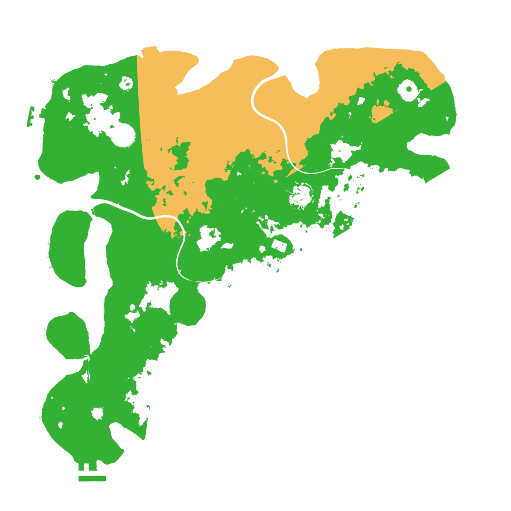 Biome Rust Map: Procedural Map, Size: 3750, Seed: 4900949