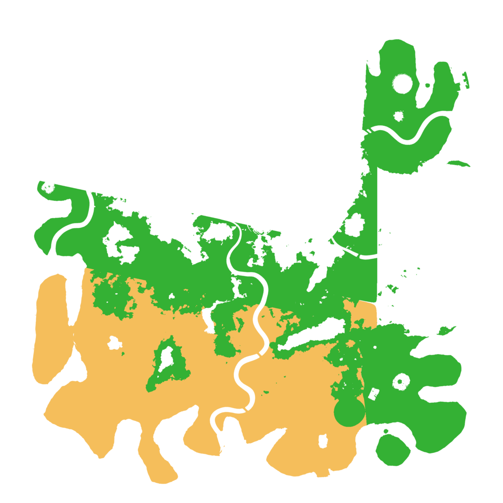 Biome Rust Map: Procedural Map, Size: 4500, Seed: 797999062