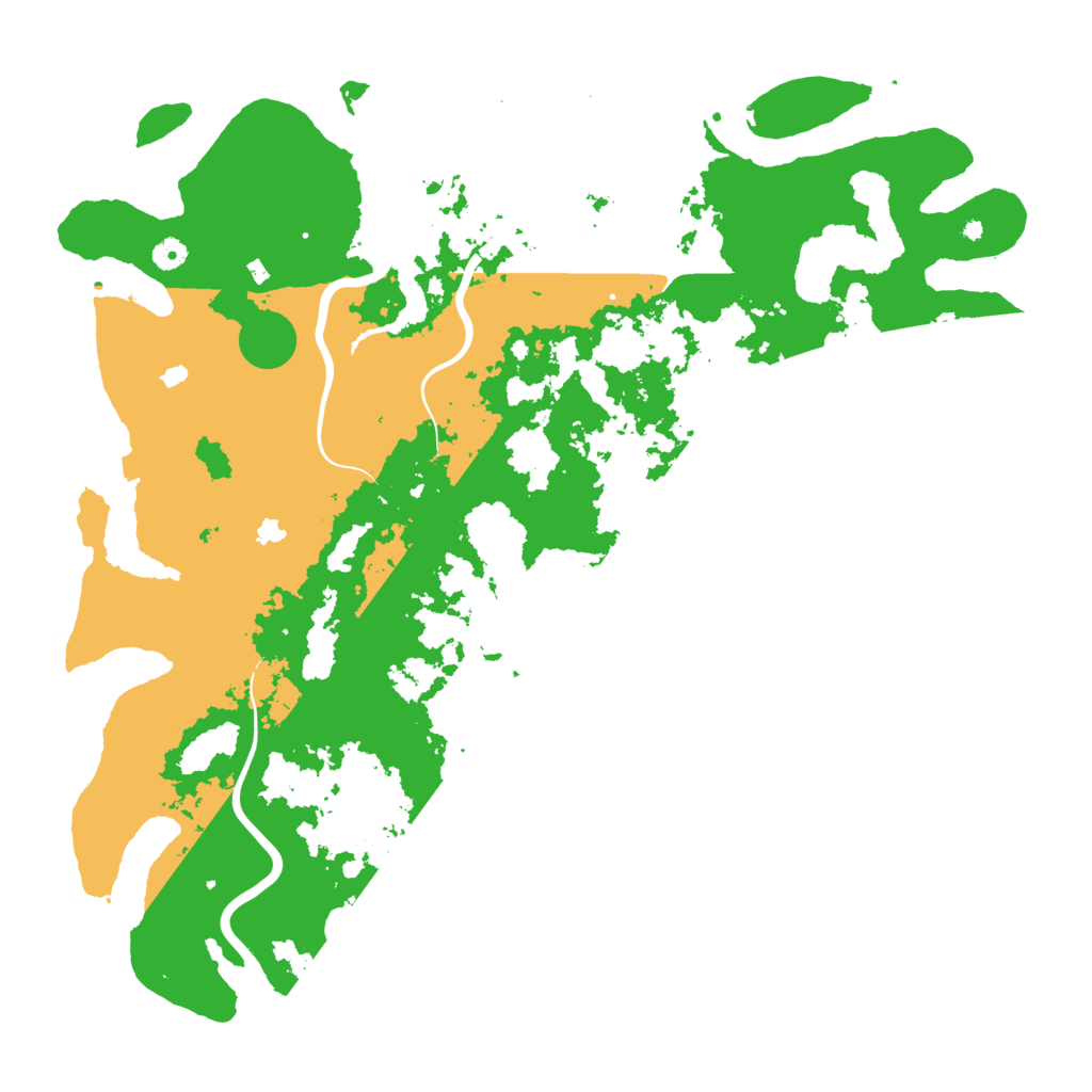 Biome Rust Map: Procedural Map, Size: 5000, Seed: 1587236675