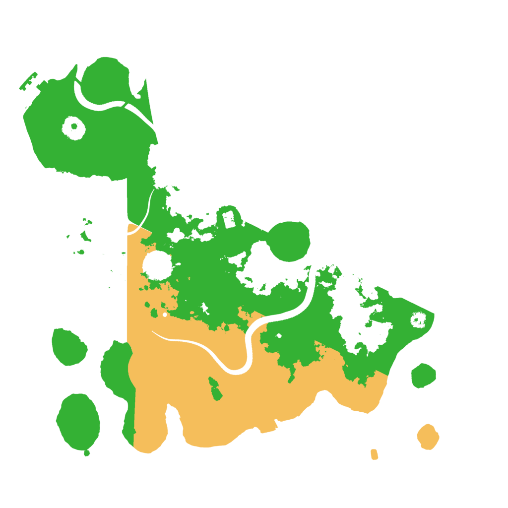 Biome Rust Map: Procedural Map, Size: 3333, Seed: 6572239