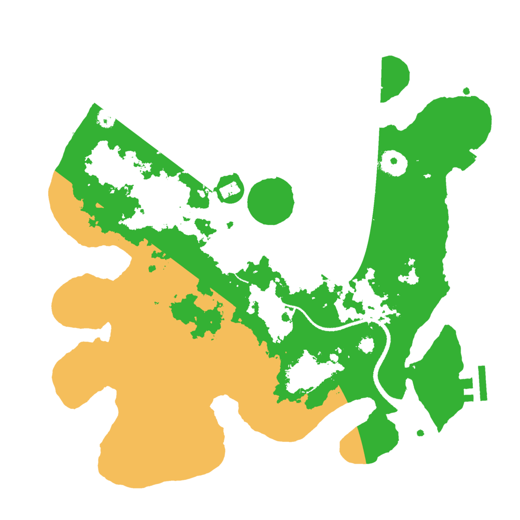 Biome Rust Map: Procedural Map, Size: 3000, Seed: 1671136770