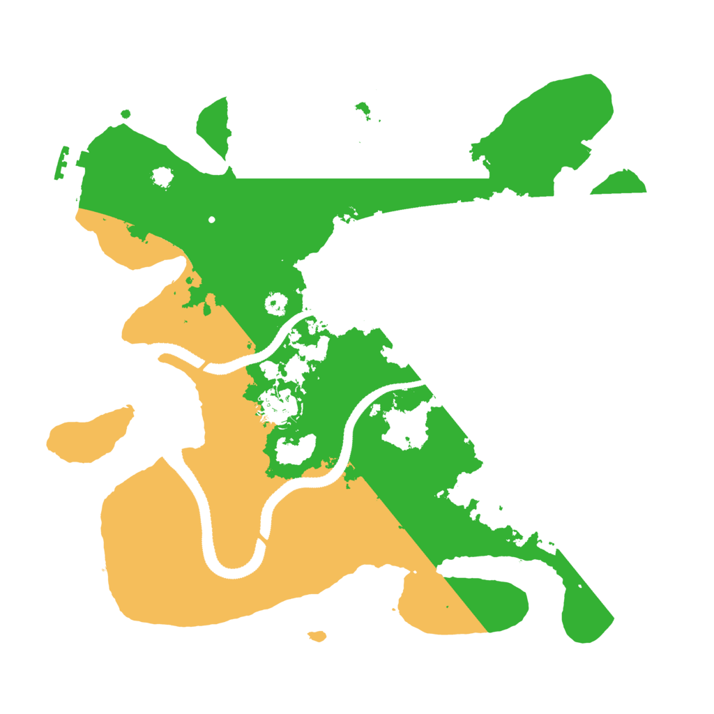 Biome Rust Map: Procedural Map, Size: 3126, Seed: 1337