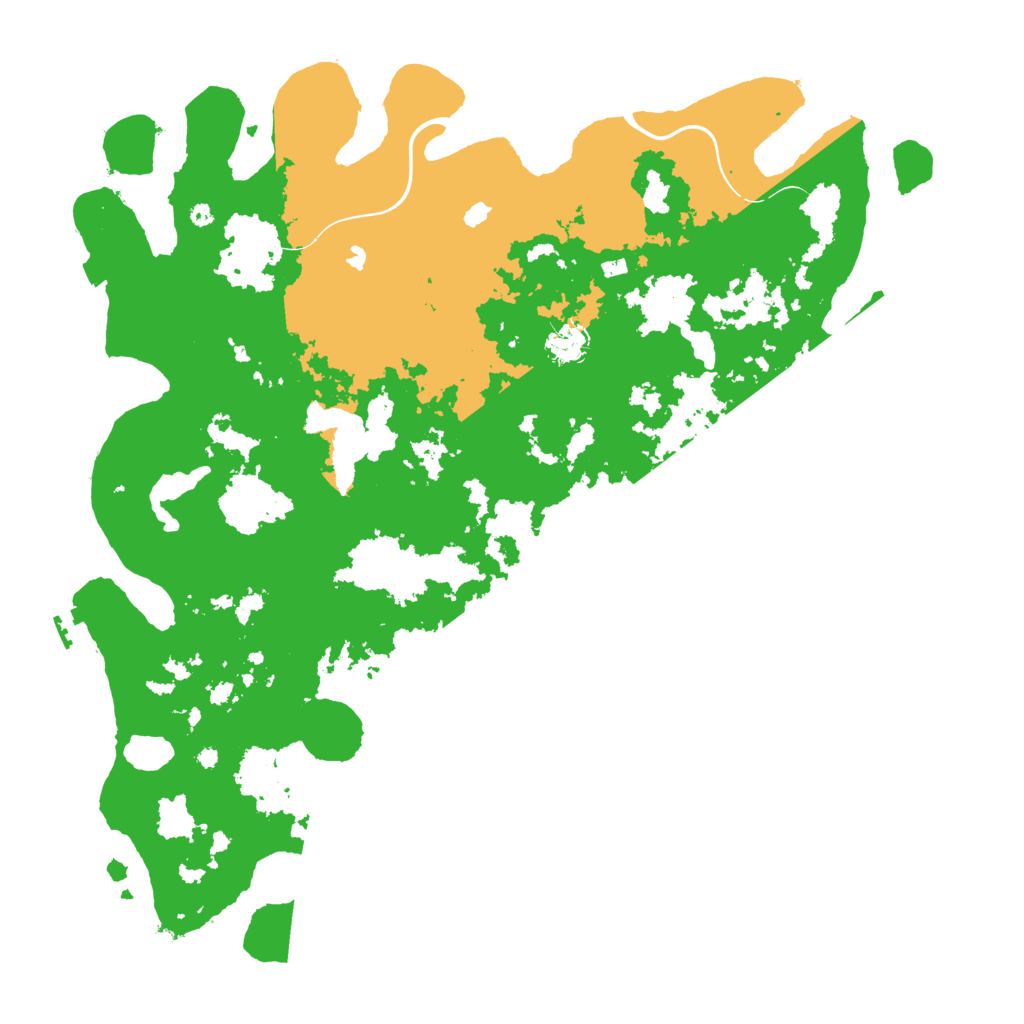 Biome Rust Map: Procedural Map, Size: 4500, Seed: 171847392