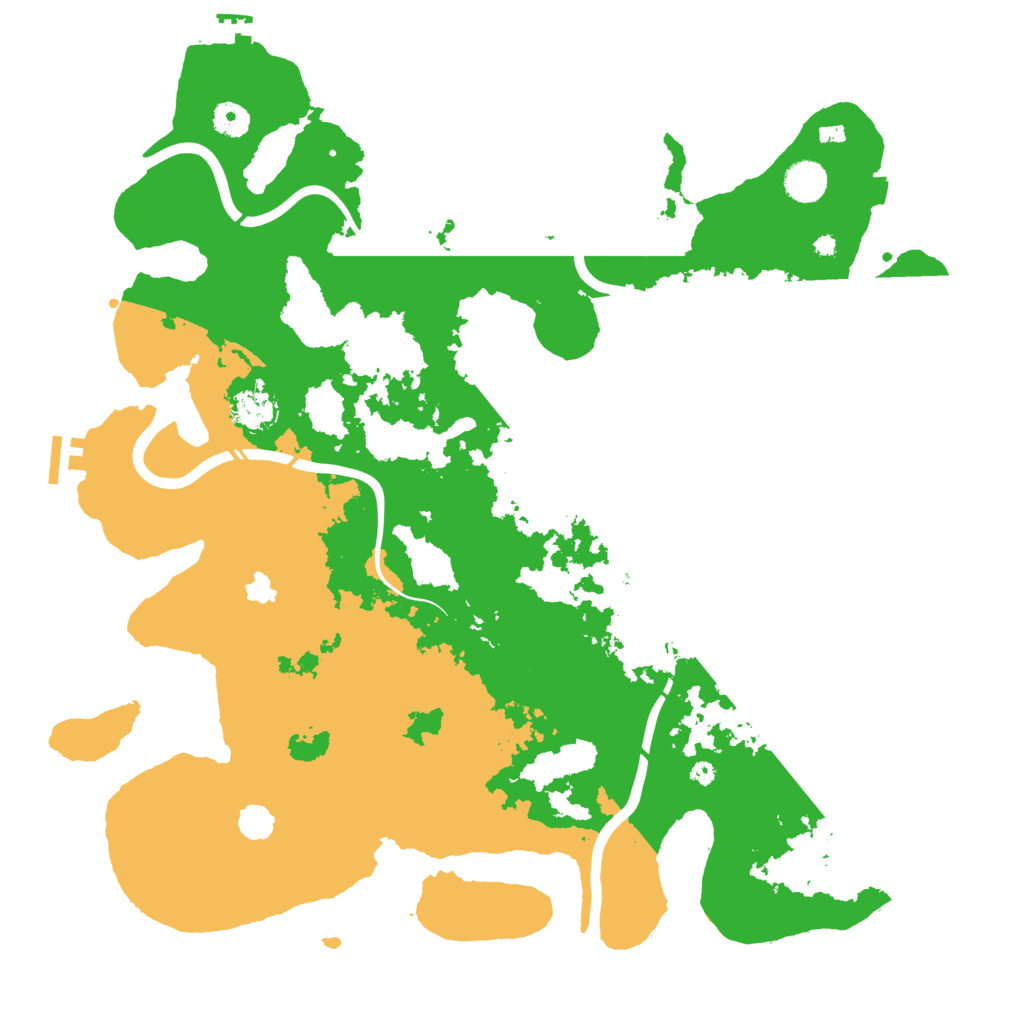 Biome Rust Map: Procedural Map, Size: 4287, Seed: 1337