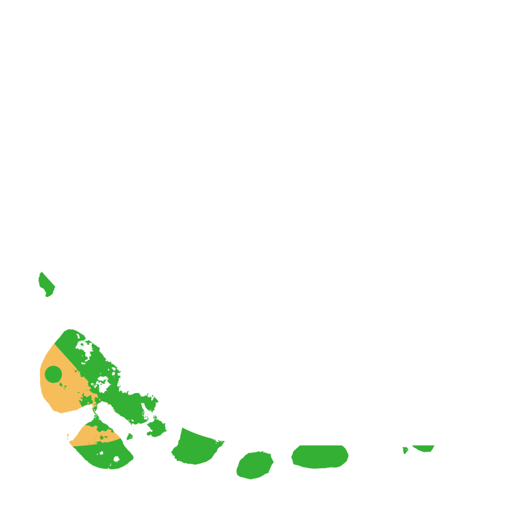 Biome Rust Map: Procedural Map, Size: 4000, Seed: 8520