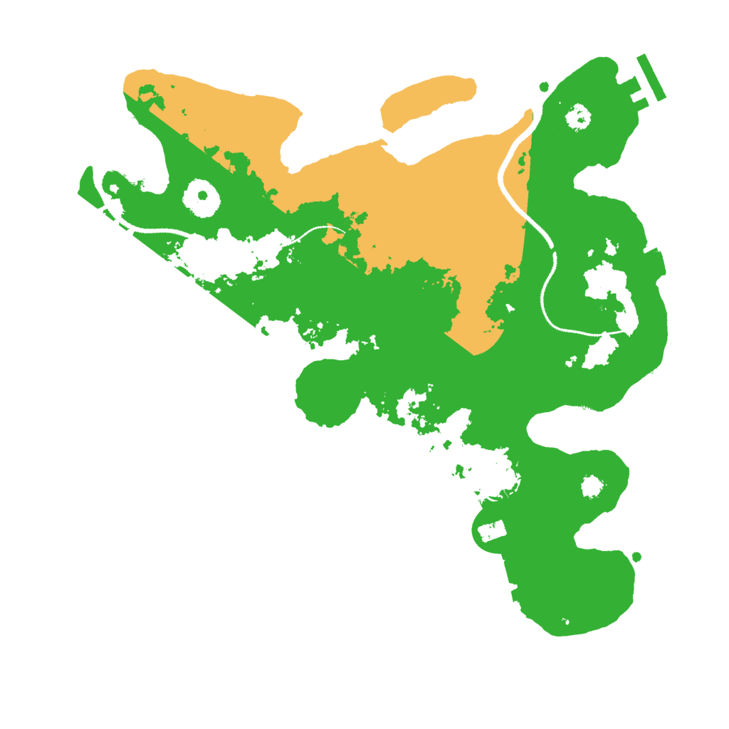 Biome Rust Map: Procedural Map, Size: 3000, Seed: 342469