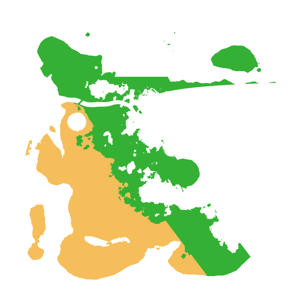 Biome Rust Map: Procedural Map, Size: 3000, Seed: 2016436268