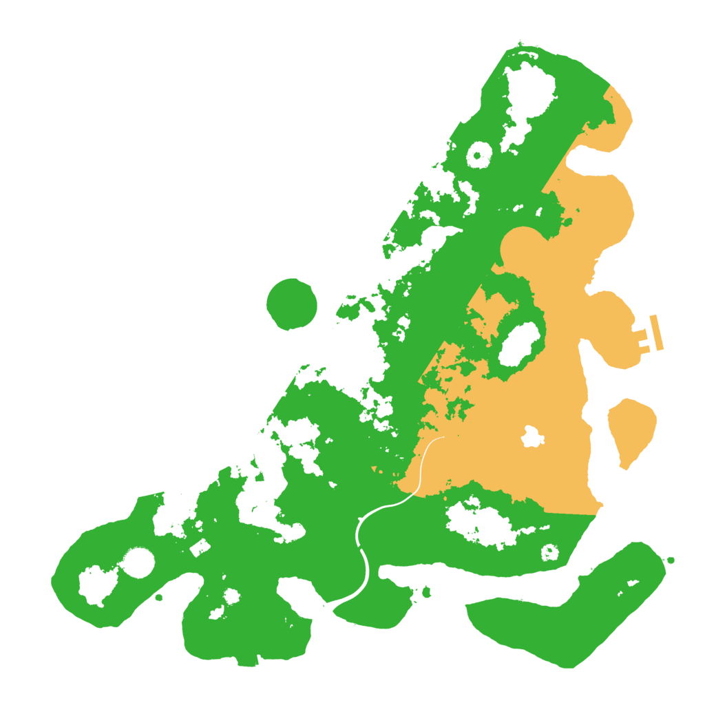 Biome Rust Map: Procedural Map, Size: 4000, Seed: 32345