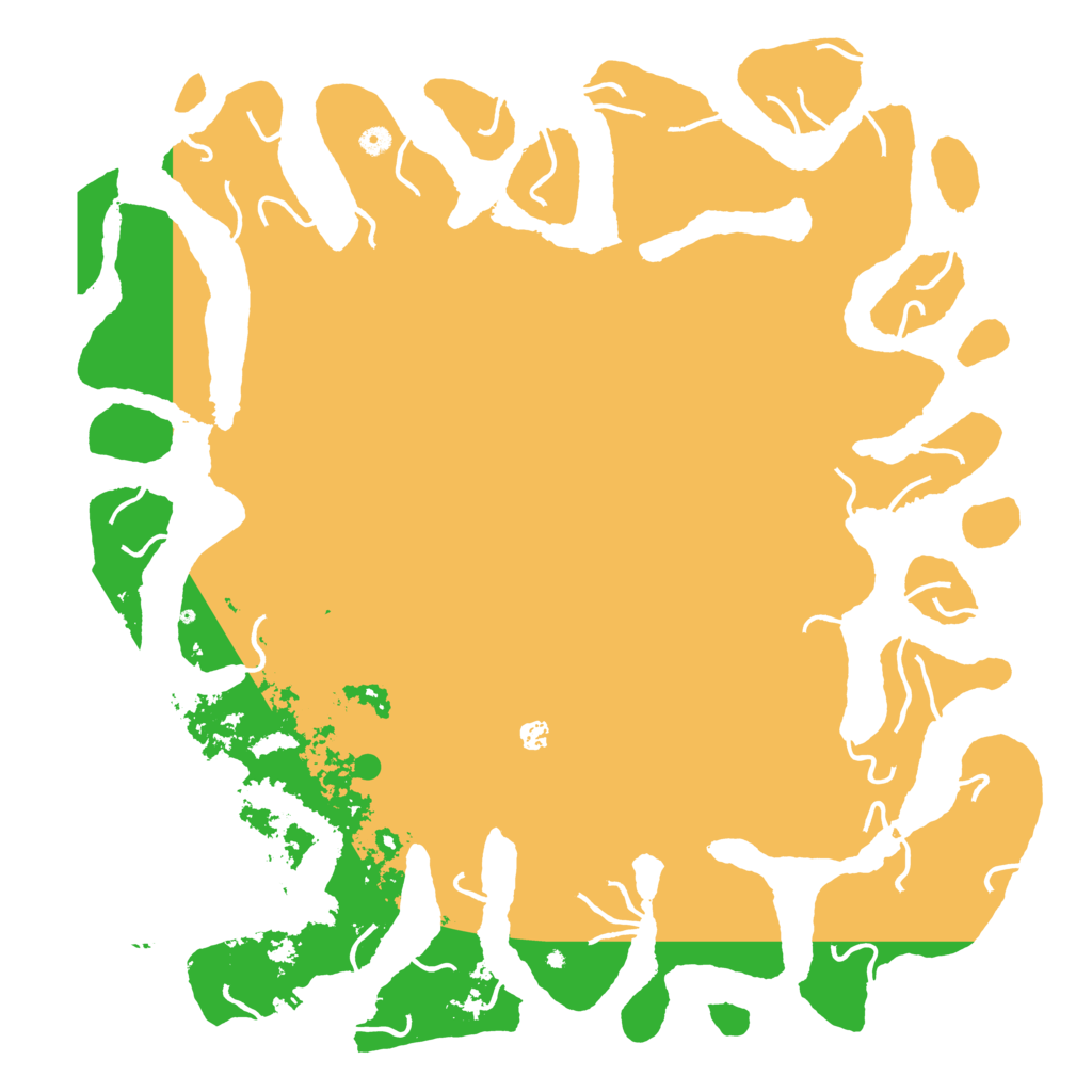 Biome Rust Map: Procedural Map, Size: 5500, Seed: 86429