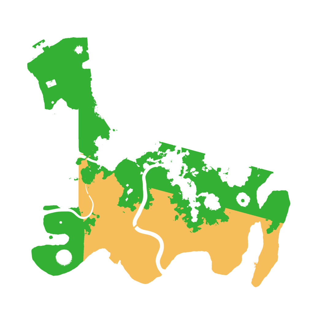 Biome Rust Map: Procedural Map, Size: 3500, Seed: 1356256633