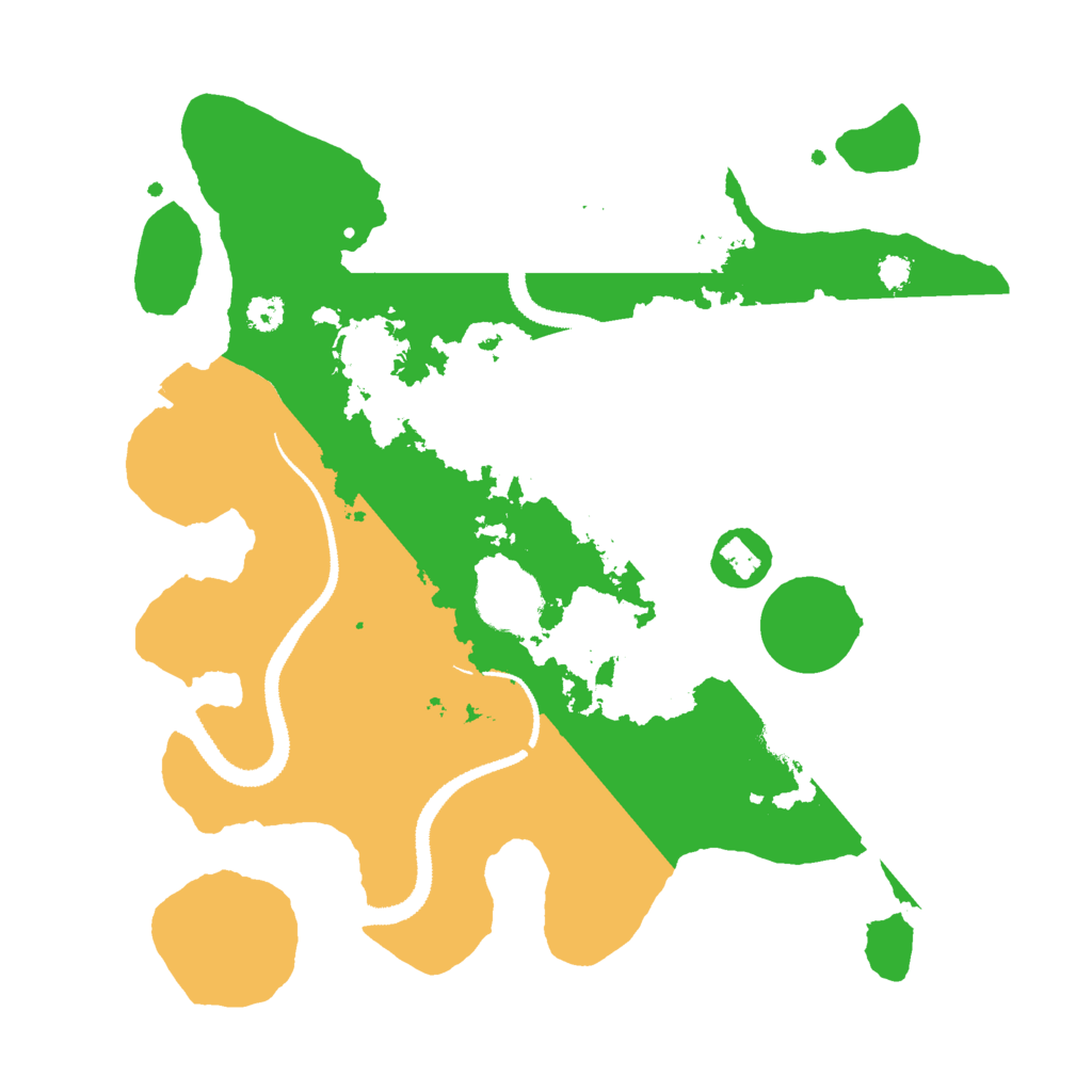 Biome Rust Map: Procedural Map, Size: 3000, Seed: 1420374952