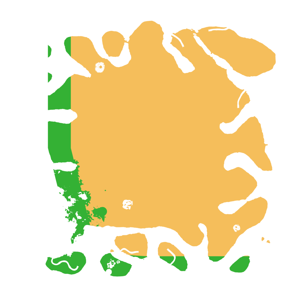 Biome Rust Map: Procedural Map, Size: 4350, Seed: 1859090906