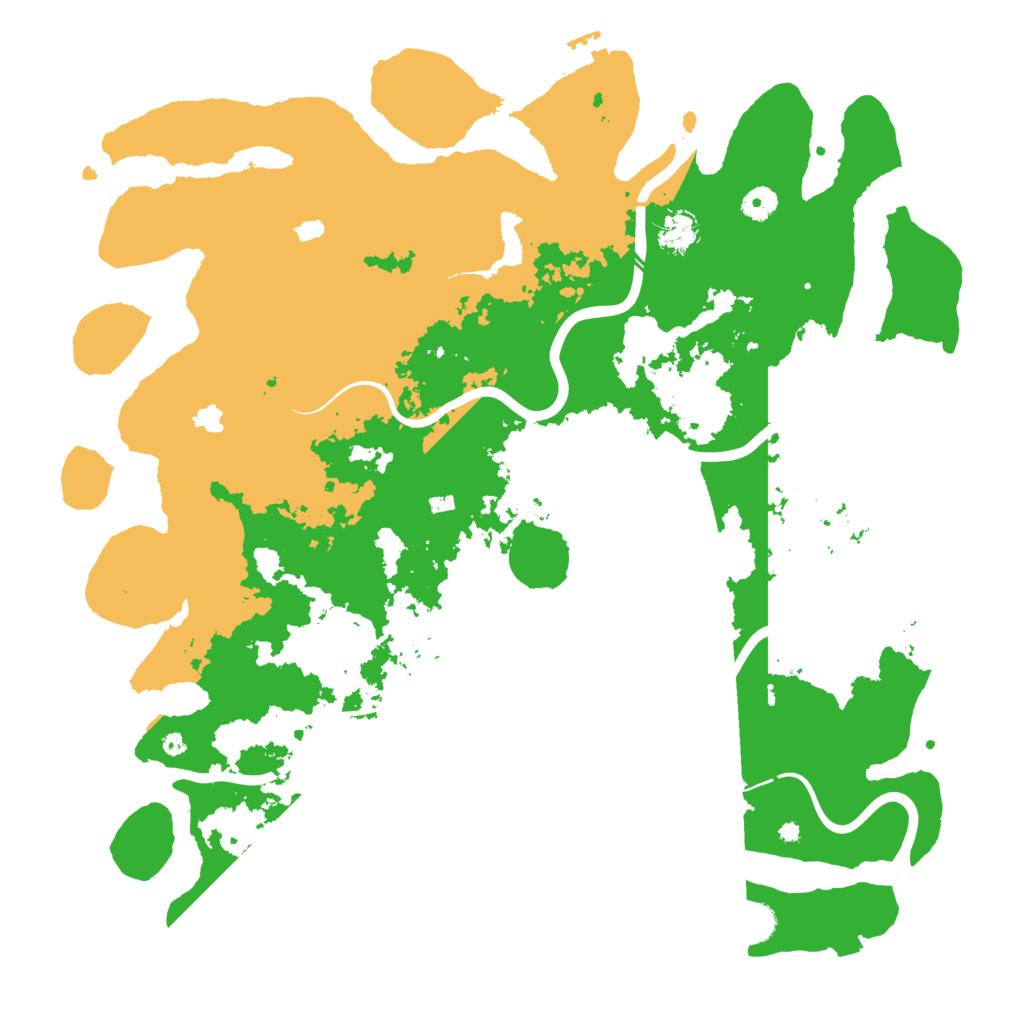 Biome Rust Map: Procedural Map, Size: 4500, Seed: 7902034