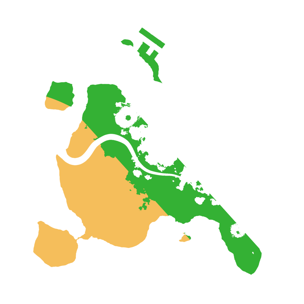Biome Rust Map: Procedural Map, Size: 2150, Seed: 214747852