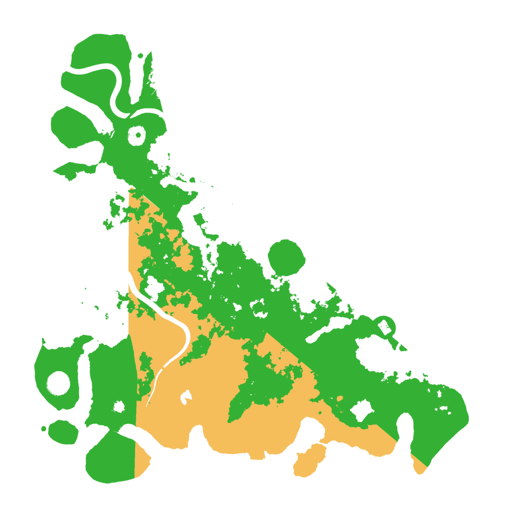 Biome Rust Map: Procedural Map, Size: 4000, Seed: 6096