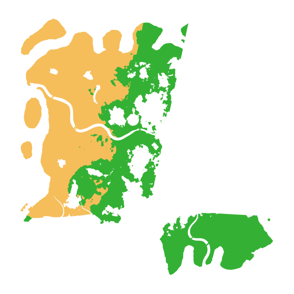 Biome Rust Map: Procedural Map, Size: 4500, Seed: 28475