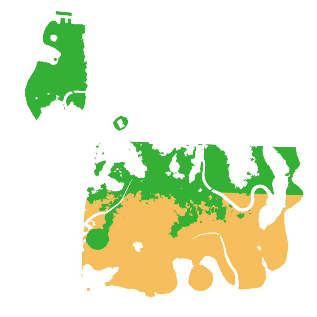 Biome Rust Map: Procedural Map, Size: 4000, Seed: 395027