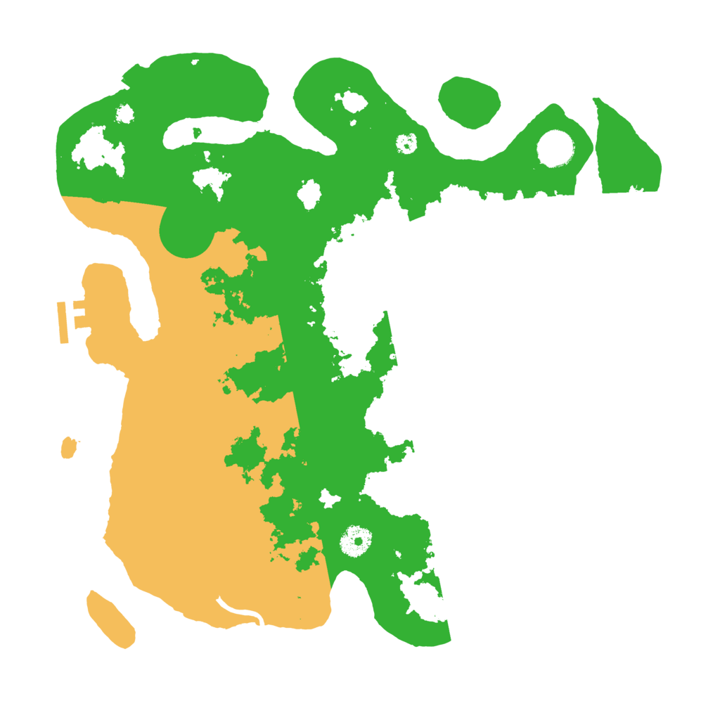 Biome Rust Map: Procedural Map, Size: 3500, Seed: 1589316845