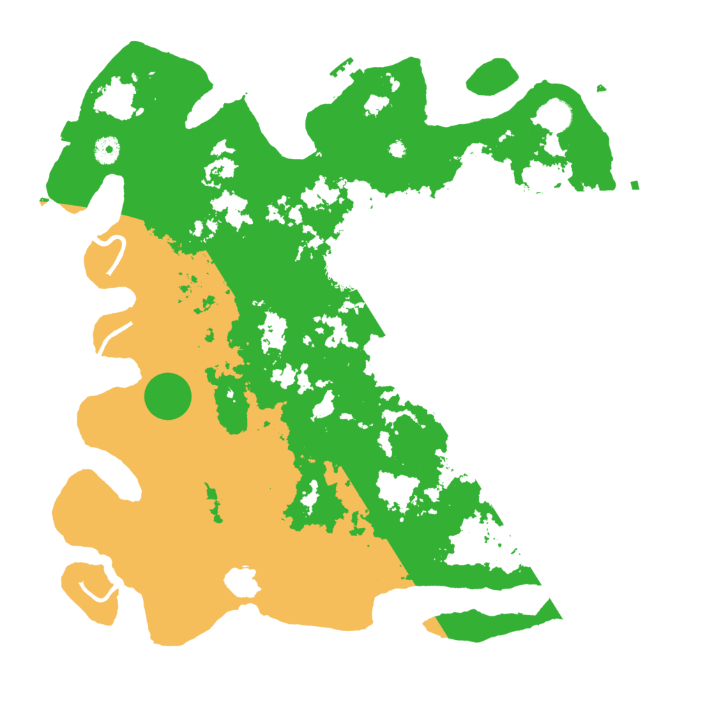 Biome Rust Map: Procedural Map, Size: 4000, Seed: 68465