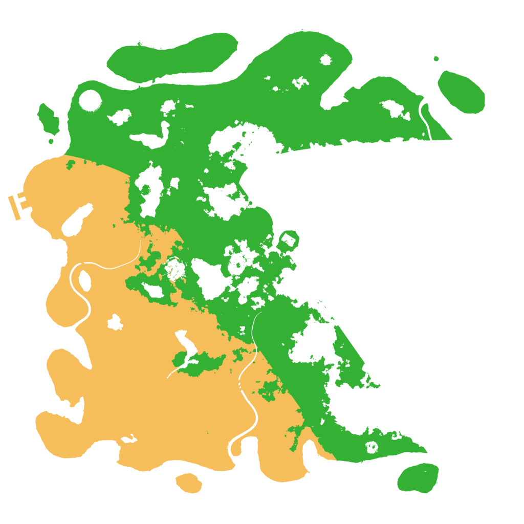 Biome Rust Map: Procedural Map, Size: 4250, Seed: 662960
