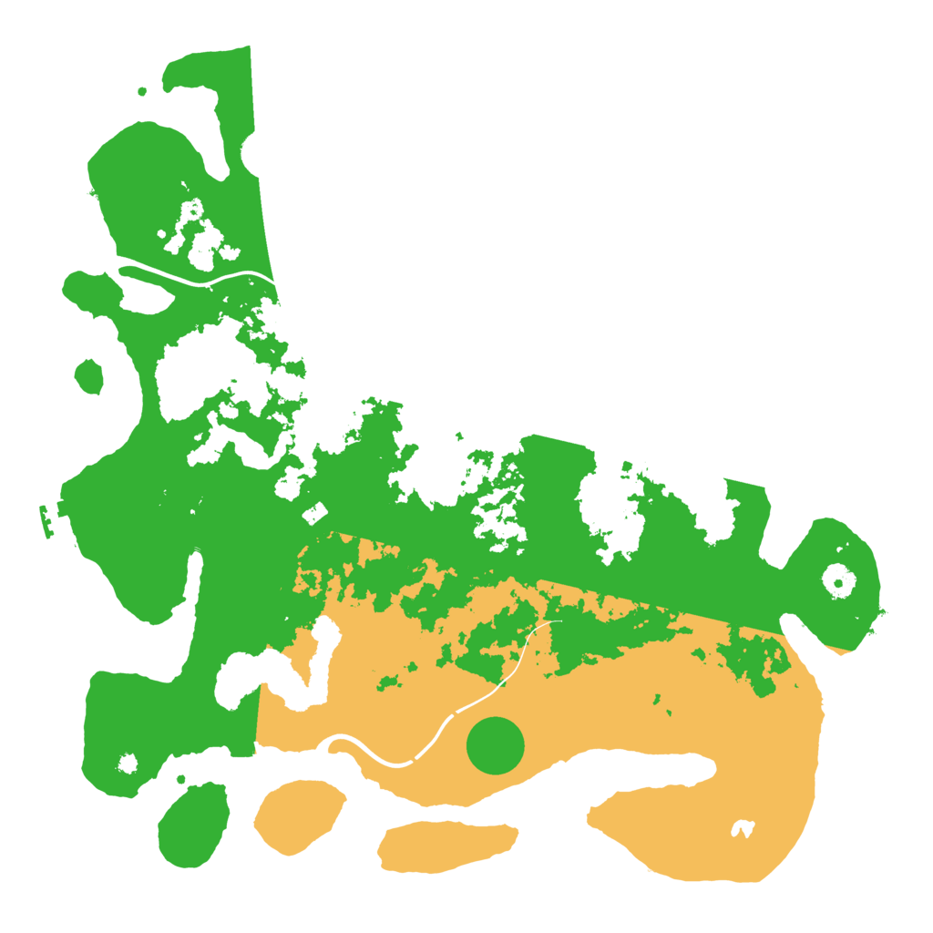 Biome Rust Map: Procedural Map, Size: 4250, Seed: 261691