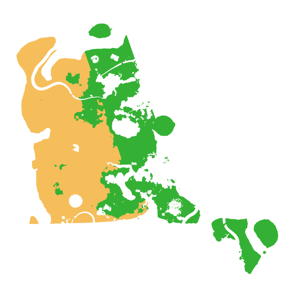 Biome Rust Map: Procedural Map, Size: 4000, Seed: 3084