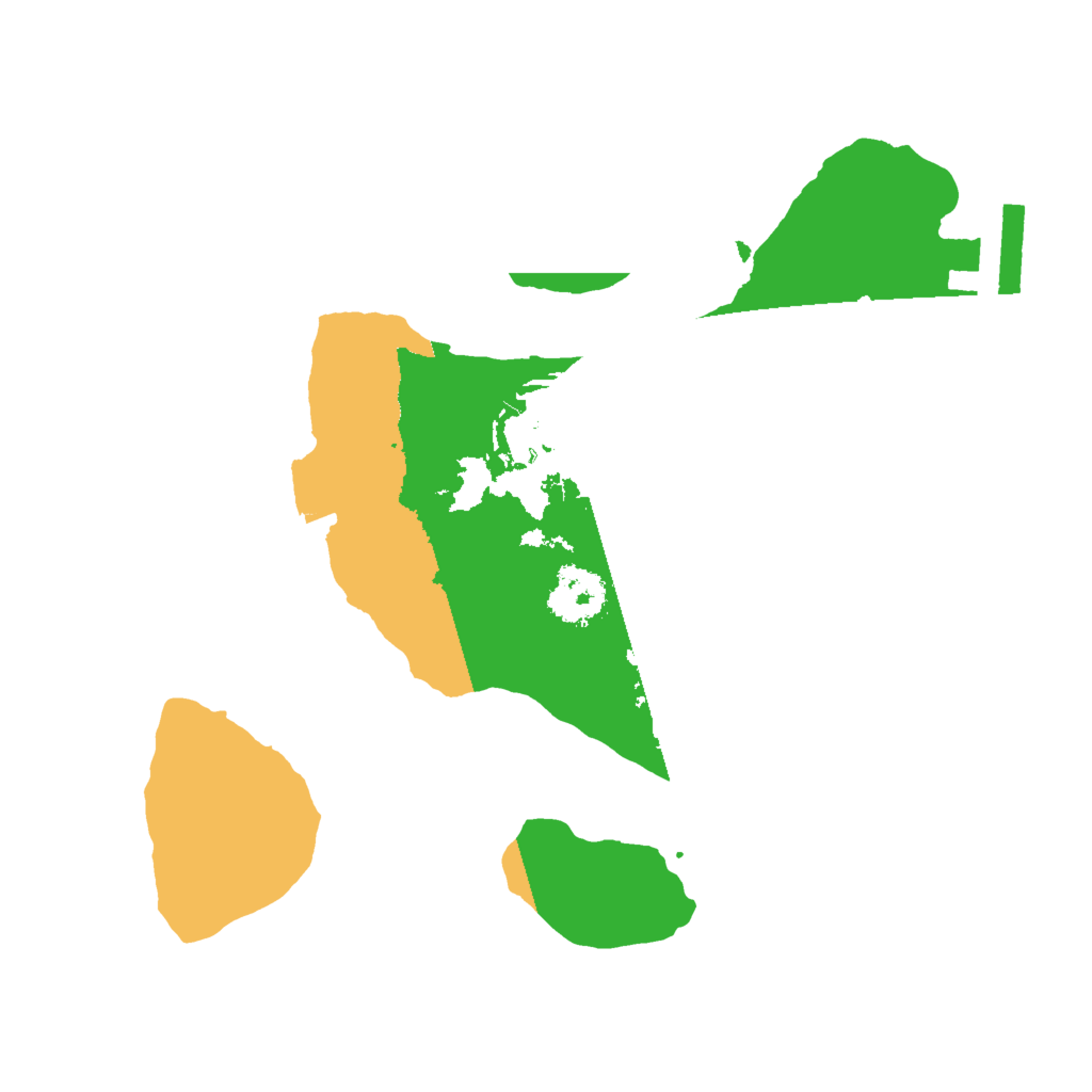 Biome Rust Map: Procedural Map, Size: 2000, Seed: 75748