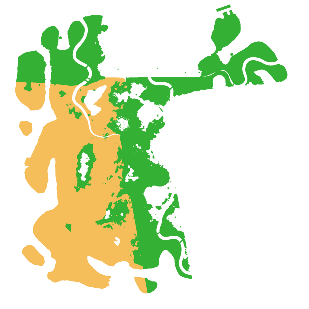 Biome Rust Map: Procedural Map, Size: 4250, Seed: 577141