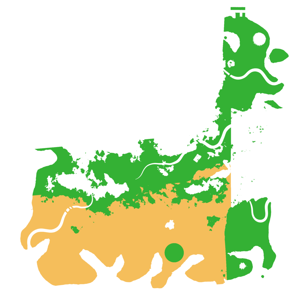 Biome Rust Map: Procedural Map, Size: 4250, Seed: 190909