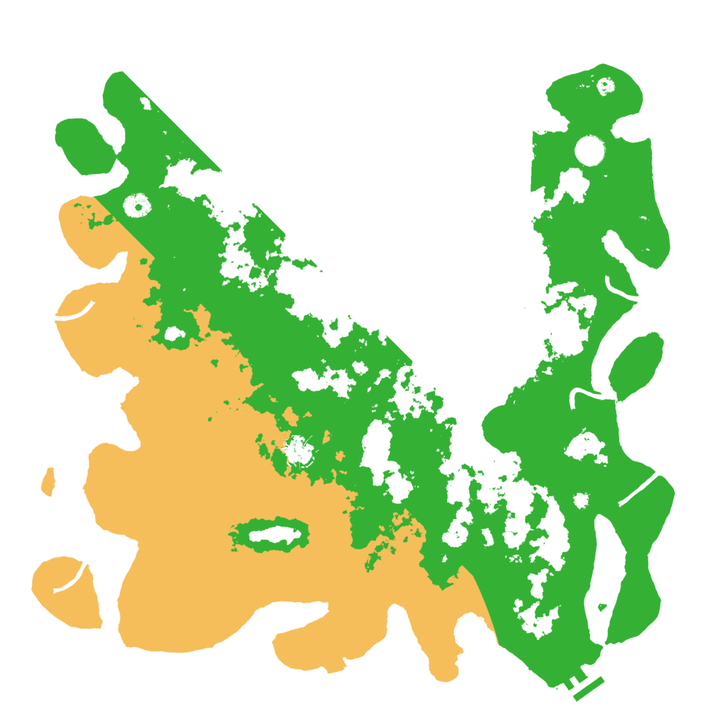 Biome Rust Map: Procedural Map, Size: 4250, Seed: 389347