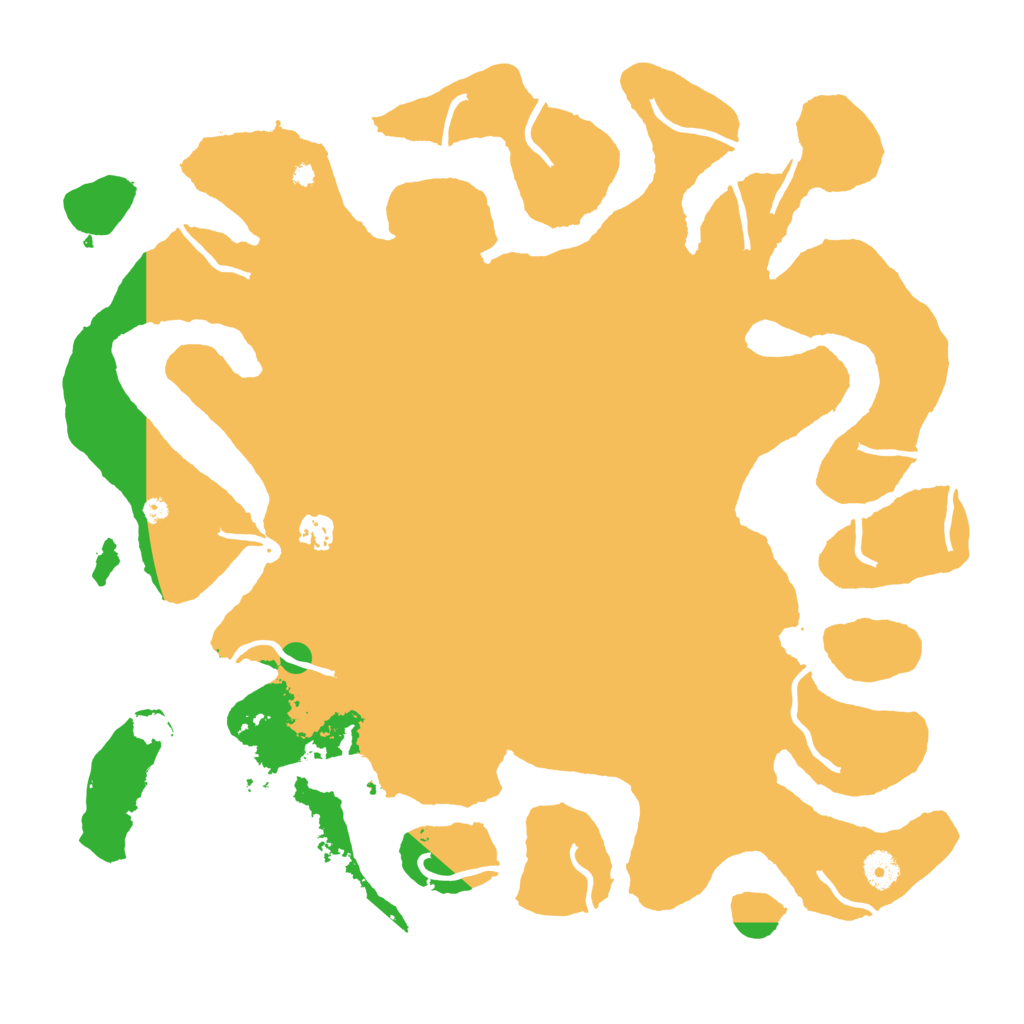 Biome Rust Map: Procedural Map, Size: 4250, Seed: 325744