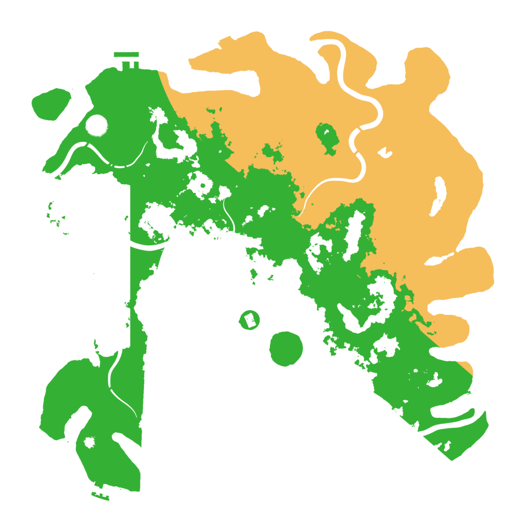 Biome Rust Map: Procedural Map, Size: 4250, Seed: 325744