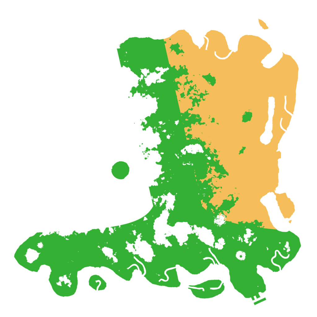 Biome Rust Map: Procedural Map, Size: 5000, Seed: 9573807