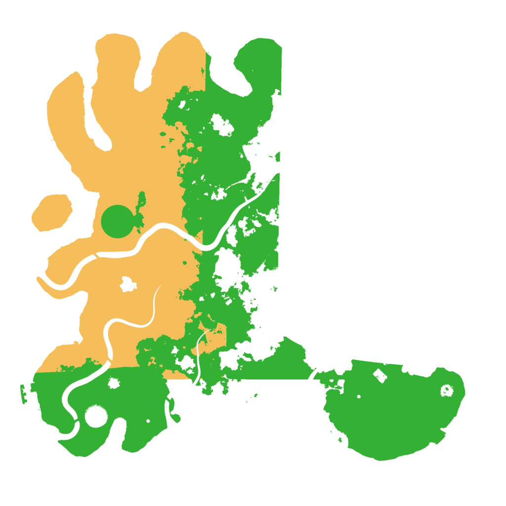 Biome Rust Map: Procedural Map, Size: 4000, Seed: 15773