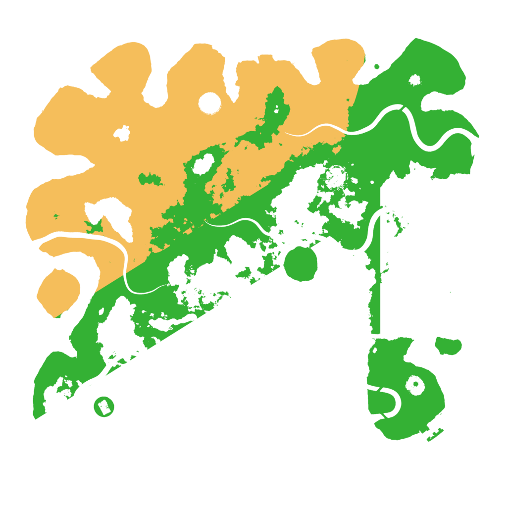 Biome Rust Map: Procedural Map, Size: 4050, Seed: 2120864741