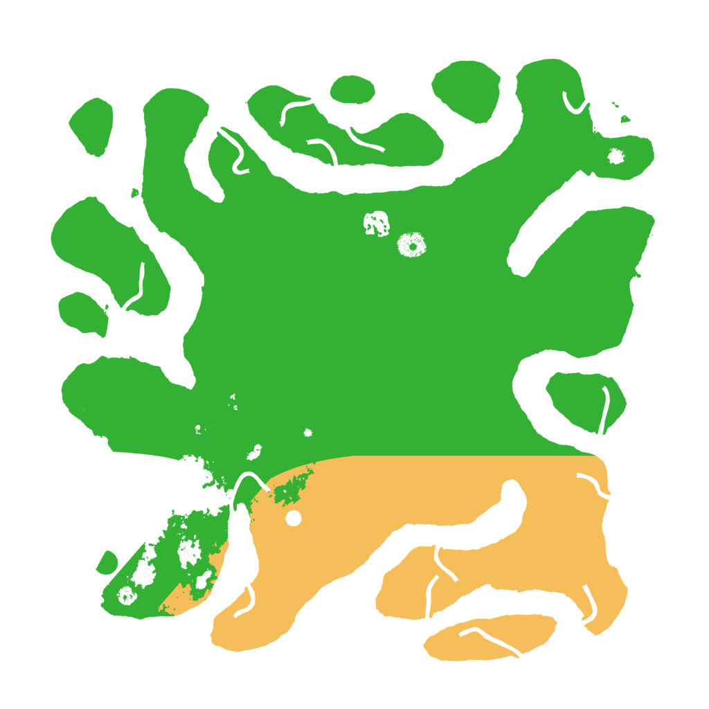 Biome Rust Map: Procedural Map, Size: 3950, Seed: 887692