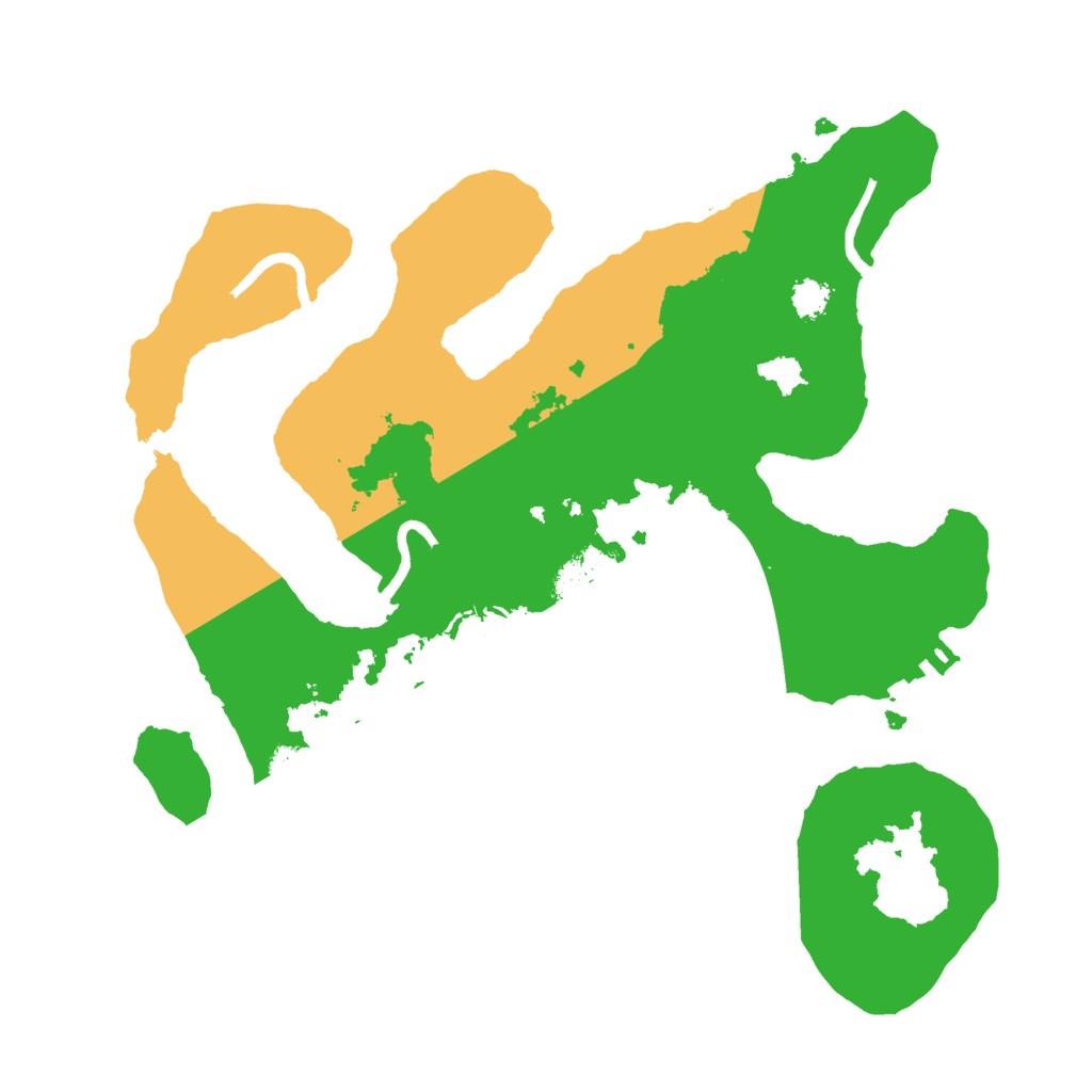 Biome Rust Map: Procedural Map, Size: 2620, Seed: 143366542