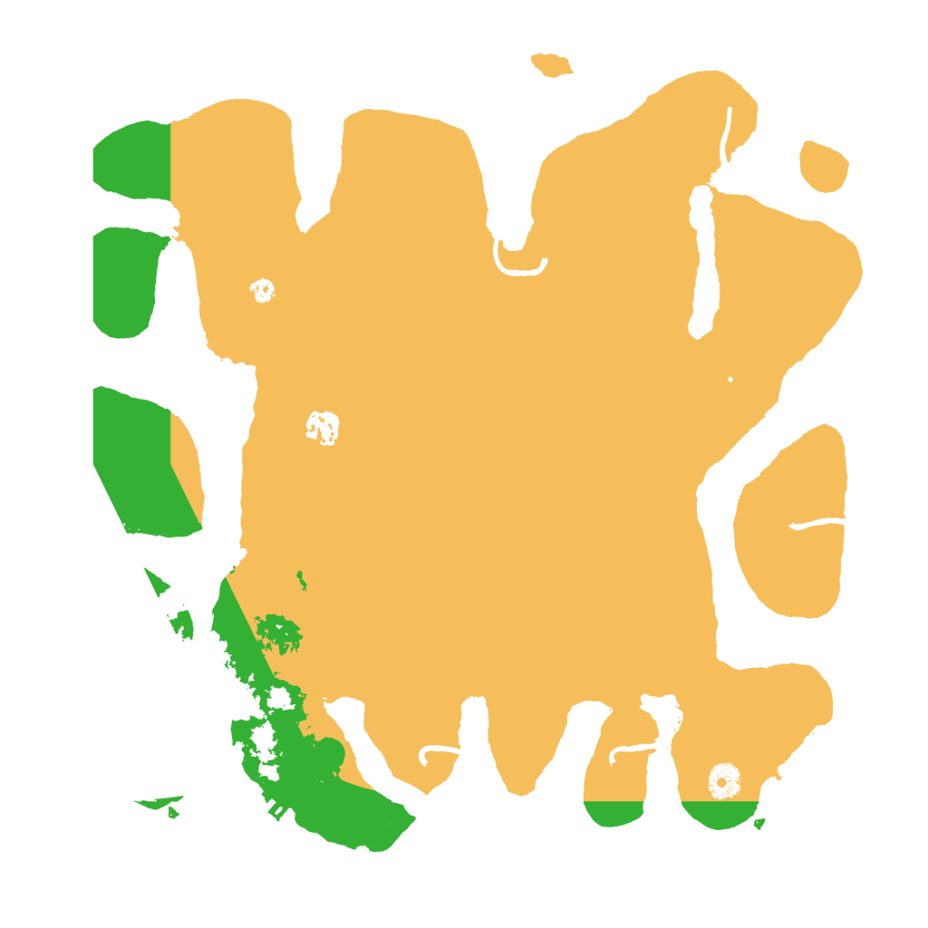 Biome Rust Map: Procedural Map, Size: 4000, Seed: 87635345