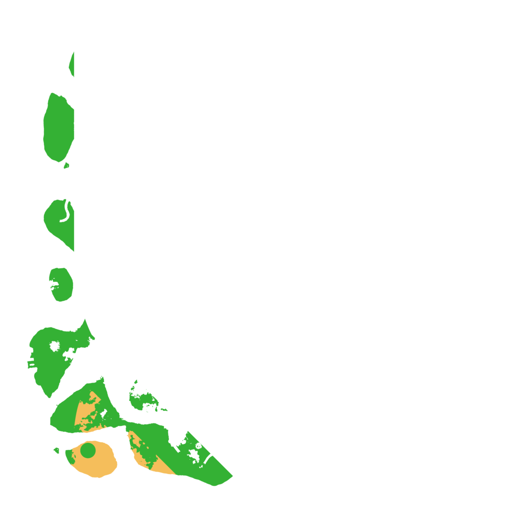 Biome Rust Map: Procedural Map, Size: 4500, Seed: 5428625