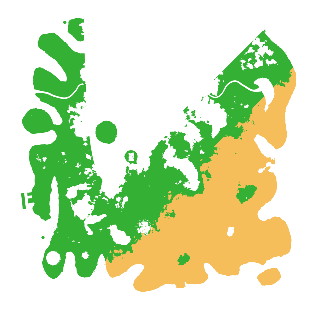 Biome Rust Map: Procedural Map, Size: 4000, Seed: 12648235