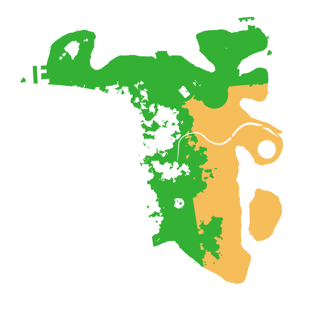 Biome Rust Map: Procedural Map, Size: 3000, Seed: 1735914708