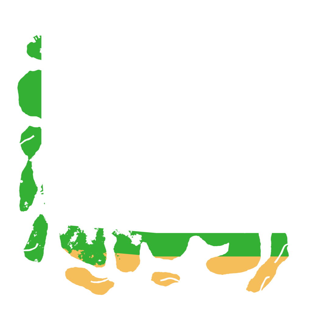 Biome Rust Map: Procedural Map, Size: 4500, Seed: 6665