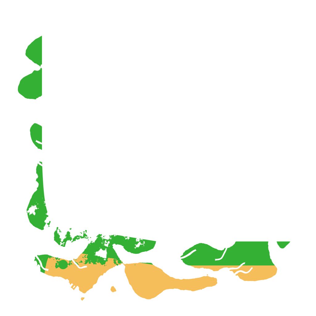 Biome Rust Map: Procedural Map, Size: 4500, Seed: 1232345